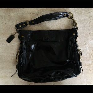 ❤️Coach Glossy Black Purse❤️